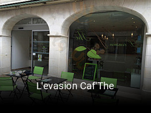 L'evasion Caf'The réservation en ligne
