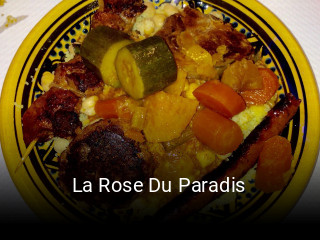 La Rose Du Paradis réservation de table