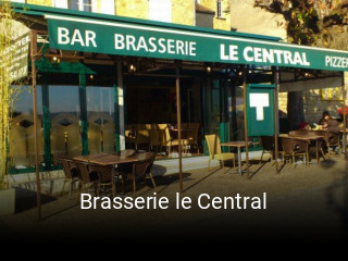 Brasserie le Central réservation en ligne