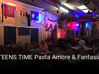 TEENS TIME Pasta Amore & Fantasia réservation de table