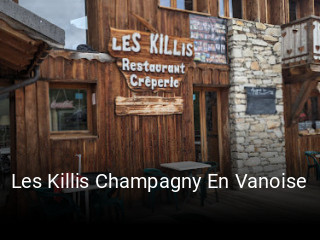 Réserver une table chez Les Killis Champagny En Vanoise maintenant