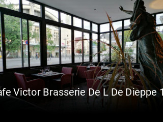 Cafe Victor Brasserie De L De Dieppe 1880 réservation