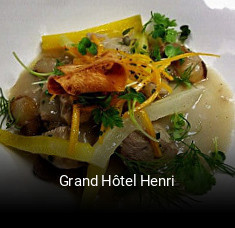 Grand Hôtel Henri réservation