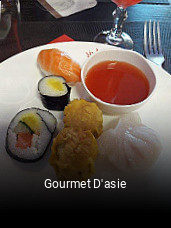 Gourmet D'asie réservation