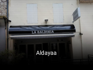 Réserver une table chez Aldayaa maintenant