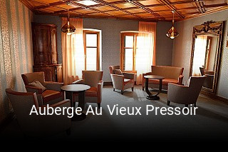 Auberge Au Vieux Pressoir réservation en ligne