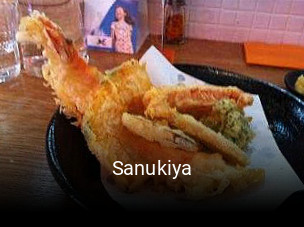 Sanukiya réservation de table