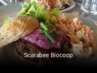 Scarabee Biocoop réservation de table