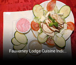 Fauverney Lodge Cuisine Indienne et Francaise réservation de table