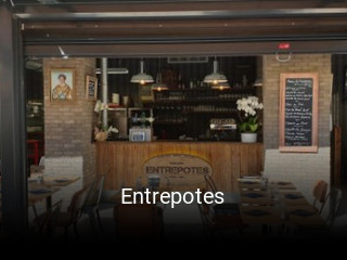 Réserver une table chez Entrepotes maintenant