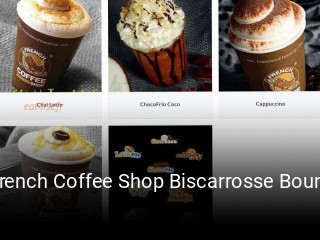 French Coffee Shop Biscarrosse Bourg réservation de table