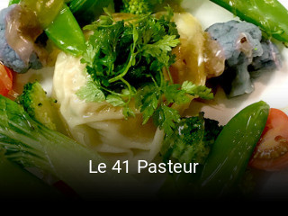 Le 41 Pasteur réservation de table