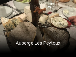 Auberge Les Peytoux réservation