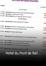 Hotel du Pont de Raffiny réservation