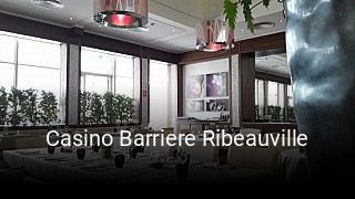 Casino Barriere Ribeauville réservation de table