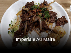 Imperiale Au Maire réservation de table