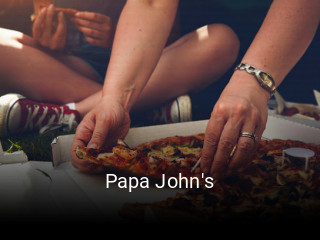 Papa John's réservation en ligne
