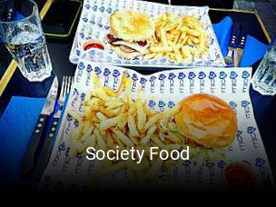 Society Food réservation en ligne