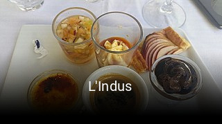 L'Indus réservation de table