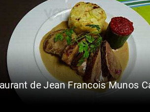 Restaurant de Jean Francois Munos Carcassonne réservation