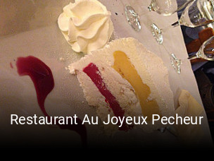 Restaurant Au Joyeux Pecheur réservation en ligne
