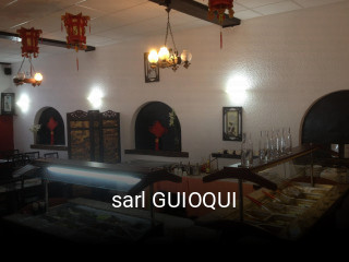 sarl GUIOQUI réservation de table