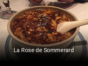 Réserver une table chez La Rose de Sommerard maintenant
