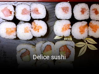 Réserver une table chez Delice sushi maintenant