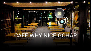 CAFE WHY NICE GOHAR réservation en ligne