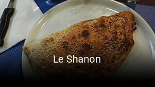Le Shanon réservation de table