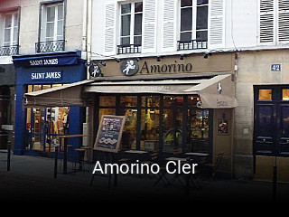 Amorino Cler réservation en ligne