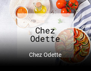 Chez Odette réservation en ligne
