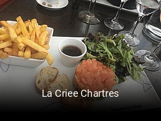 Réserver une table chez La Criee Chartres maintenant