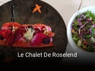 Réserver une table chez Le Chalet De Roselend maintenant