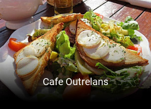 Cafe Outrelans réservation de table