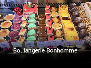 Boulangerie Bonhomme réservation de table