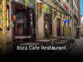 Ibiza Cafe Restaurant réservation en ligne