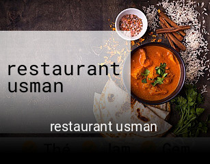 restaurant usman réservation en ligne