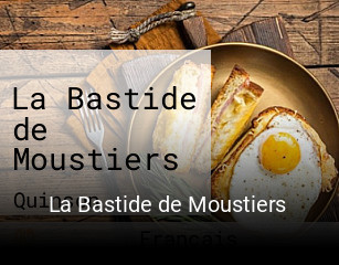 La Bastide de Moustiers réservation de table