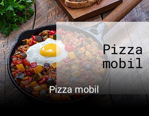 Pizza mobil réservation de table