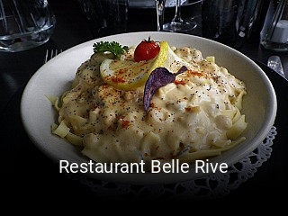 Restaurant Belle Rive réservation de table