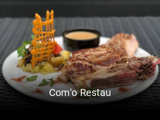 Réserver une table chez Com'o Restau maintenant