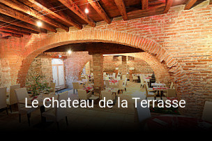 Le Chateau de la Terrasse réservation de table