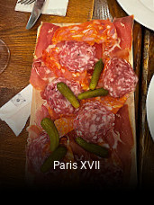 Paris XVII réservation de table