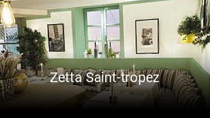 Réserver une table chez Zetta Saint-tropez maintenant