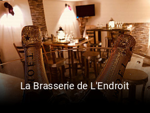 Réserver une table chez La Brasserie de L'Endroit maintenant