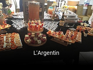 L'Argentin réservation de table
