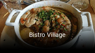 Bistro Village réservation en ligne