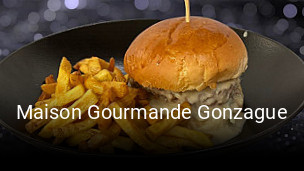 Maison Gourmande Gonzague réservation en ligne