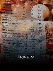 Loyo-pizz réservation de table
